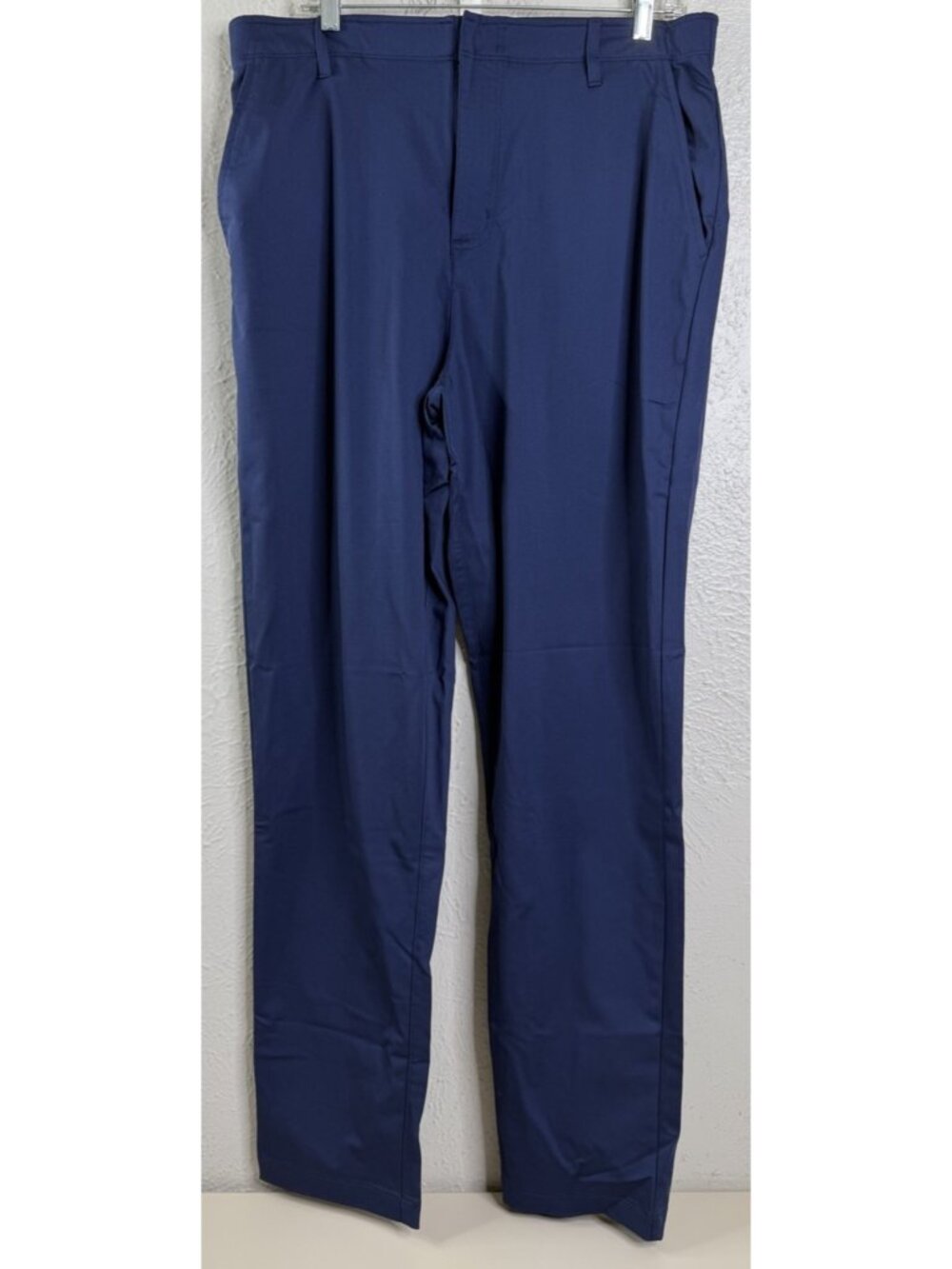 Zelos Men 36x32 (Actual 35x31) Blue Performance Golf Pants Work (Lot Of 2) GUC